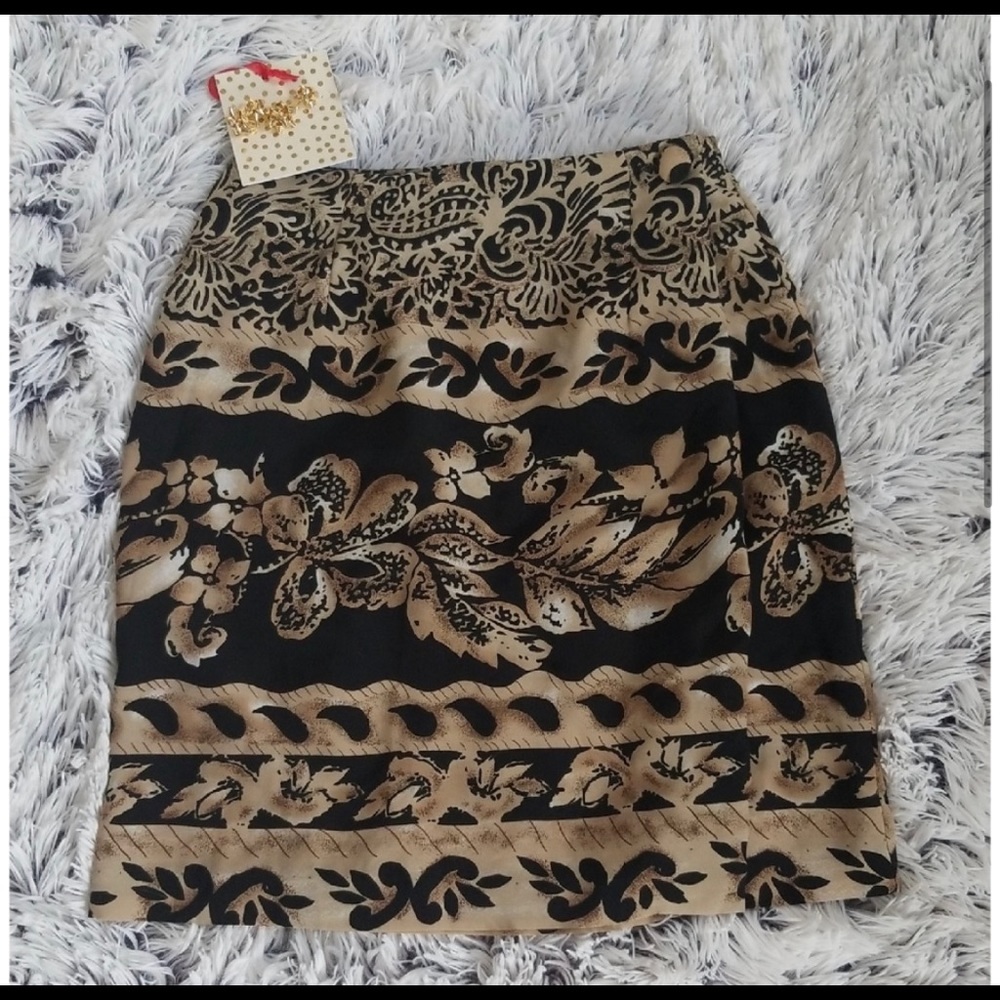 💥Marilyn B Pattern Dress Wrap Skirt.